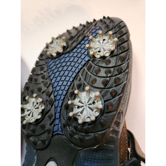 FootJoy Mens Golf Sandals 7M With SoftSpikes In Brown - Picture 4 of 9